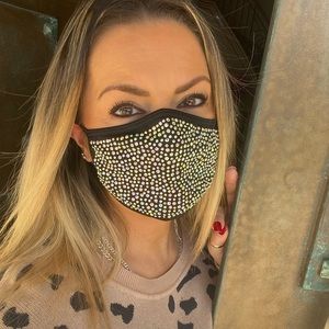 Fashion face mask Bling